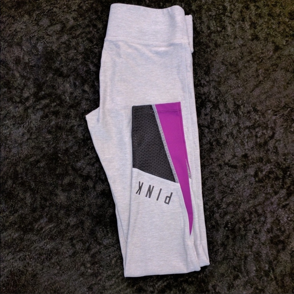 Pink Victoria’s Secret leggings - Picture 5 of 6